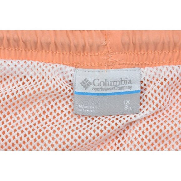 Columbia Backcast III Water Men's Short Size Orange Glow PFG UPF50 - Picture 7 of 12